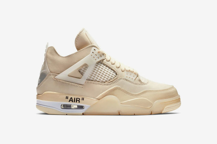 Nike Air Jordan 4 Retro x Off-White "Sail "Sneaker